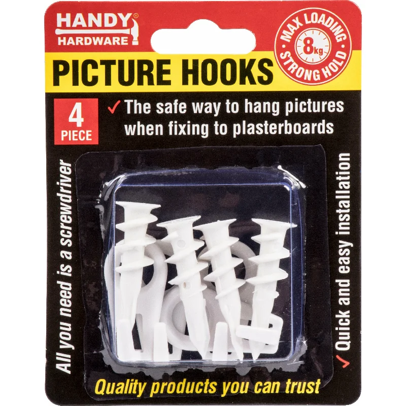 - Air box TSA certified check-inPicture Hooks - Plasterboard