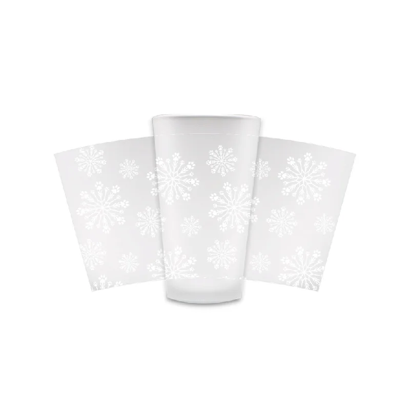 - Pet vitamin complex nutrition tabletsPaw Snowflake Frosted Pint Glass