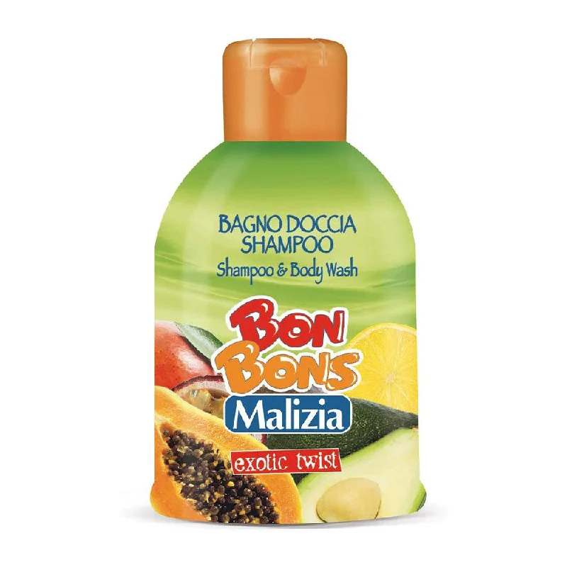 remove dead hair and dandruff, and promote pet skin health.Malizia BonBons Exotic Twist Shampoo and Body Wash 400ml