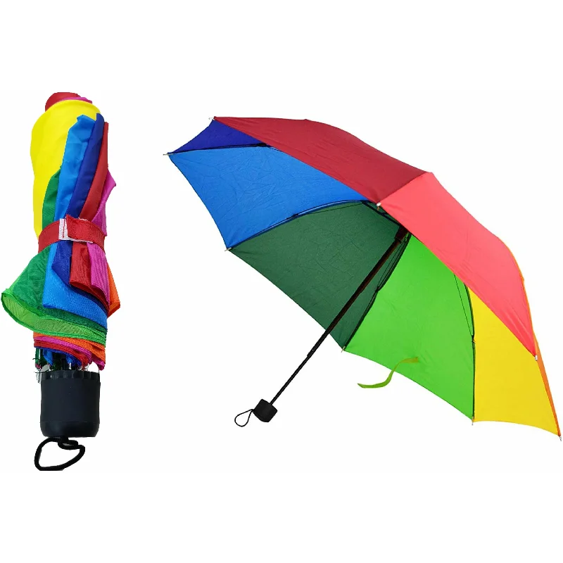 - Foldable and portable cat bagCompact Foldable Umbrella - Rainbow