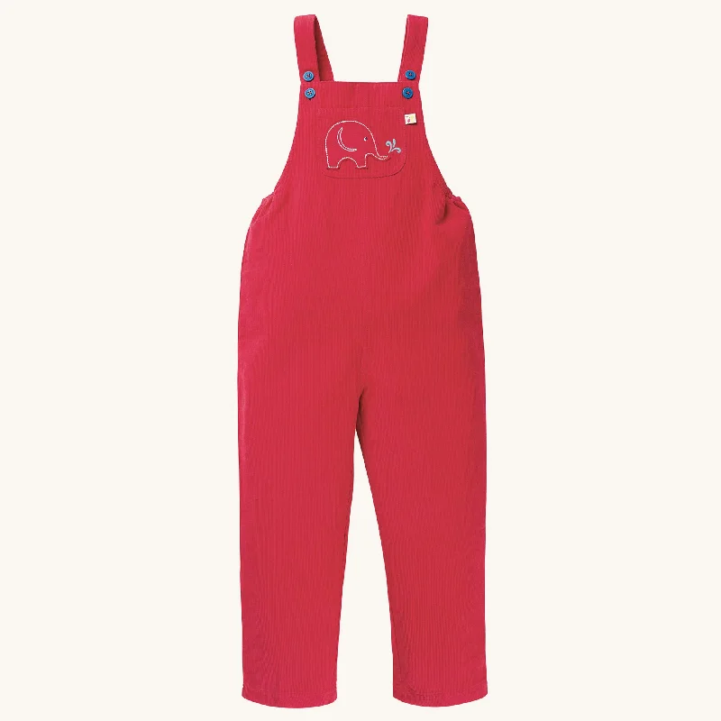 - ​​Pet toys under    yuanFrugi Babipur Kids Red Cord Dungarees