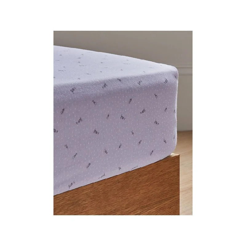 - Climbing pet constant temperature heating padAt Home with Stacey Solomon Lilac Bluebell Print Fitted Sheet -King