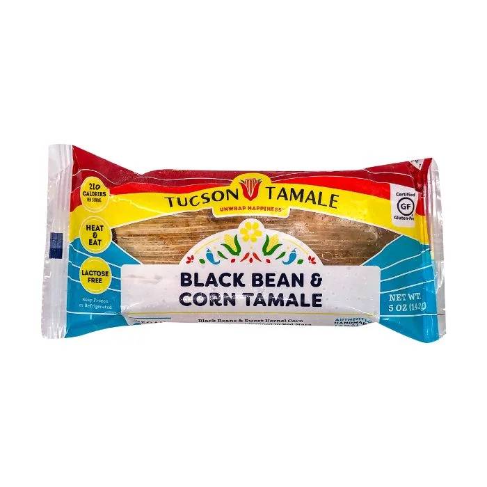 Pet ProductsTucson Tamale Company Tamale Black Bean Corn 5 Oz - Pack Of 8