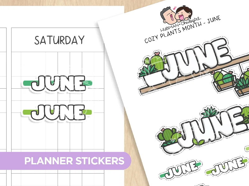 - Winter dog thick down jacketCozy Plants Month - Planner Stickers