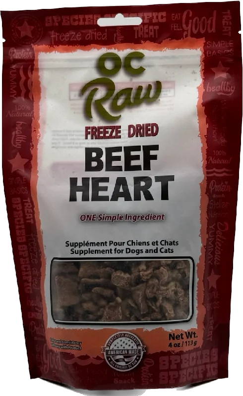 - Car dog seat beltOC Raw Beef Heart Freeze Dried Dog, Cat (4 OZ Bag)