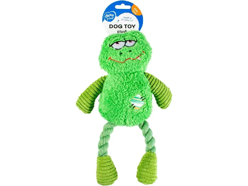 - Summer pet ice matPLUSH FROG SILLY 16x30x7cm green