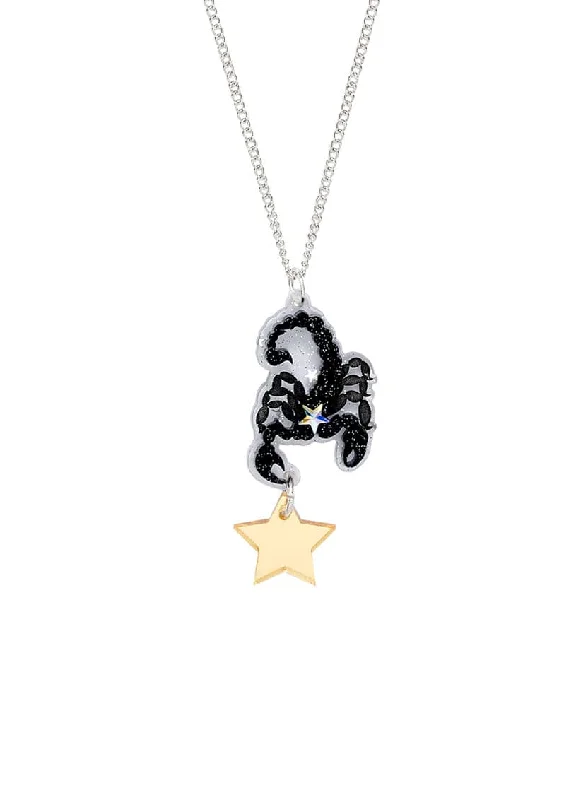 - ​​Pet toys under    yuanStar-Studded Scorpion Pendant