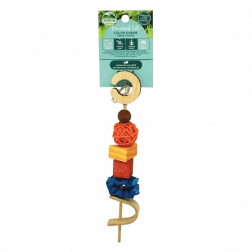 - Solid wood cat climbing frame customizedOxbow Animal Health Enriched Life - Color Kabob