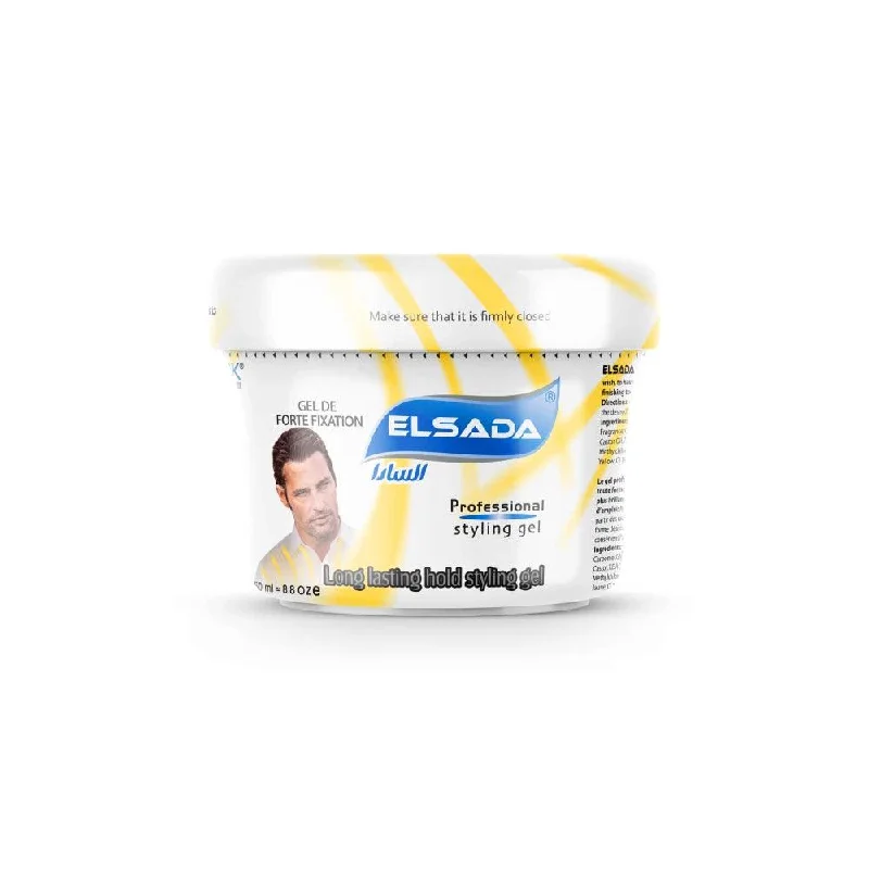 Pet conditioner: used to care for pet hair,Elsada Professional Hair Styling Gel / Yellow 250 ml