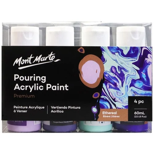 - Remote interactive pet feederMont Marte Premium Pouring Acrylic Paint Set - Ethereal