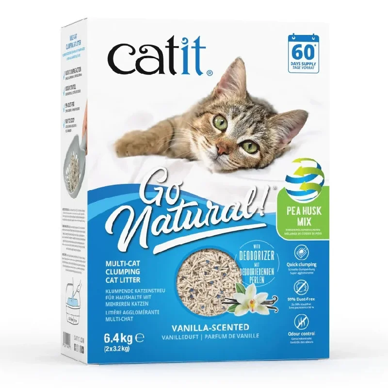 - Cat anti-jump window safety netCatit Go Natural Vanilla Scented Multi-Cat Clumping Cat Litter 6.4kg