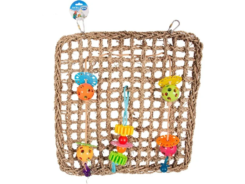 - Pet monitor with cameraSEAGRASS CLIMBING NET WITH colourful TOYS 41x37cm