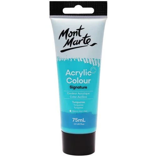 - Air box TSA certified check-inMont Marte Signature Acrylic Paint - Turquoise