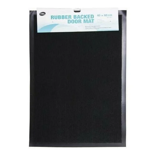 - Air box TSA certified check-inRubber Backed Door Mat - Black