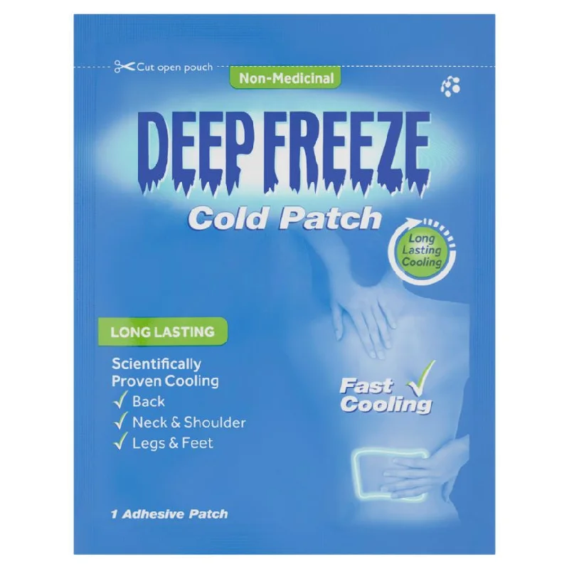 - Dog disposable foam shower gelDeep Freeze Cold Patch 1 Adhesive Patch