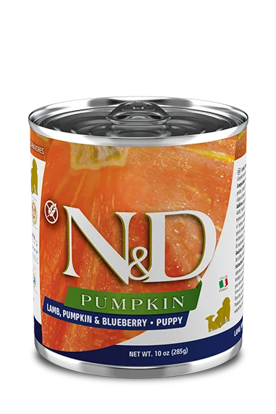 - Pet vitamin complex nutrition tabletsFARMINA LAMB, PUMPKIN & BLUEBERRY PUPPY WET FOOD