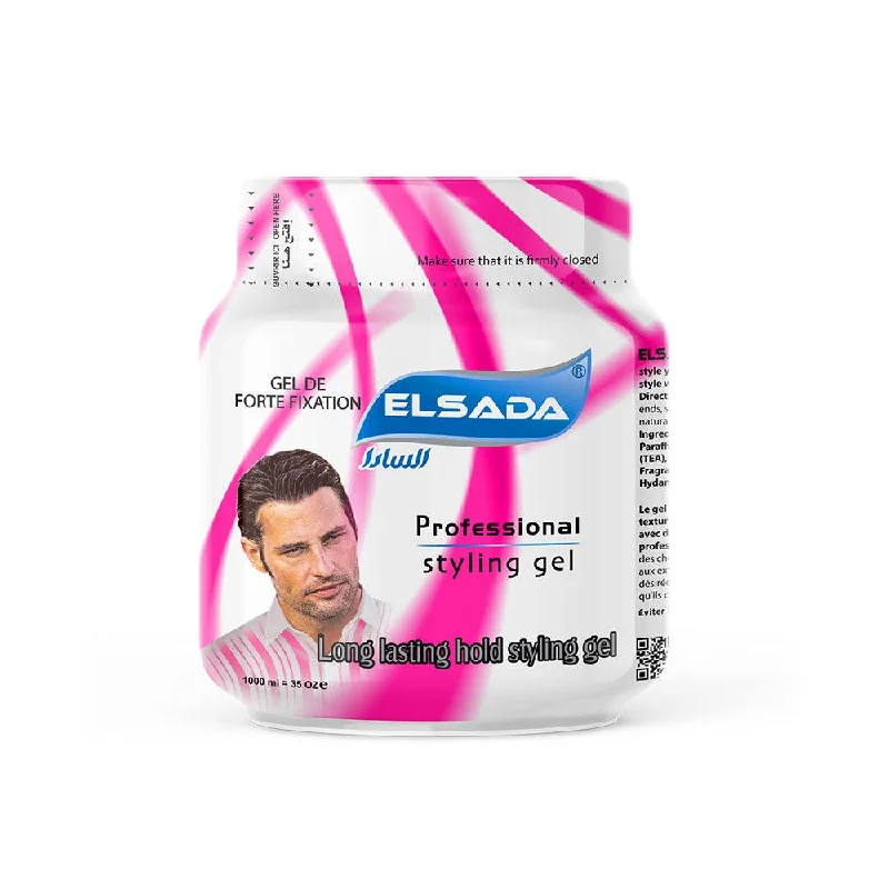 preventing the nails from growing too long and causing discomfort or damage to the pet.Elsada Professional Hair Styling Gel 1000 ml / Pink