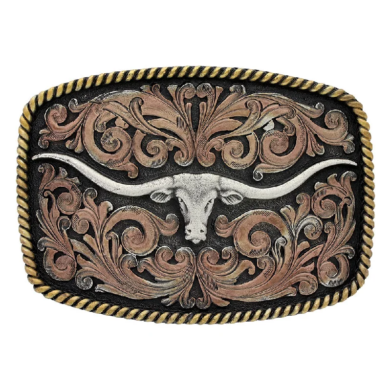 - Elderly dog ​​joint care mattressTri-color Texas Longhorn Attitude Buckle