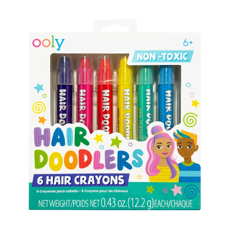 - Remote interactive pet feederHair Doodlers Hair Crayons - Set of 6