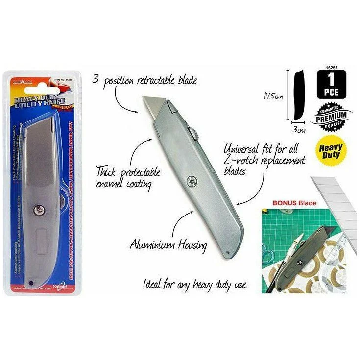 - Parrot climbing and standing wooden frameHeavy Duty Utility Knife with Blade