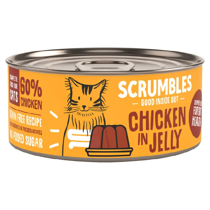 - ​​Pet toys under    yuanScrumbles Chicken in Jelly 80g