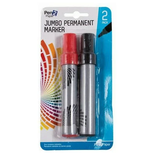 - Pet tear stain cleaning wipesJumbo Permanent Markers - Black & Red