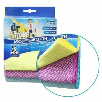 - Organic cotton dog bibsDr Shine - Microfibre Cloth with Scrubber