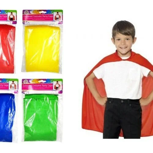 - Foldable and portable cat bagCostume Kids Party Cape - Assorted