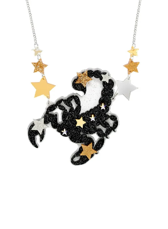 - Organic cotton dog bibsStar-Studded Scorpion Necklace