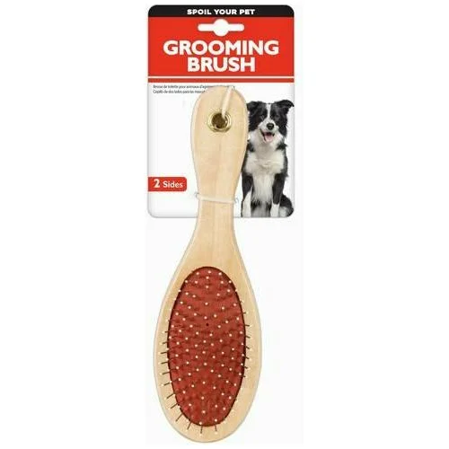 - Dog disposable foam shower gelPet Grooming Brush Double Sided