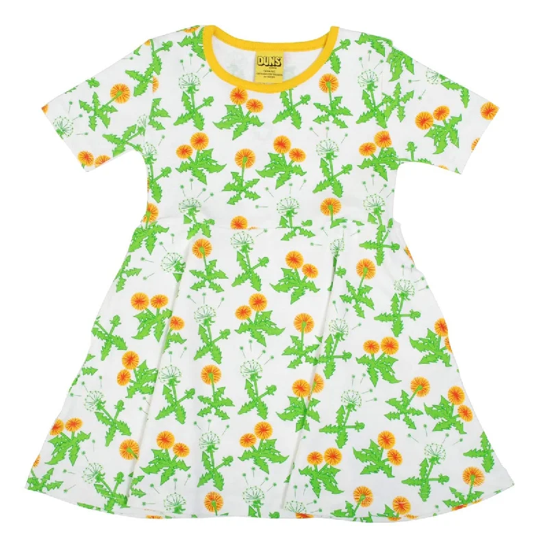 - ​​Pet toys under    yuanDuns Dandelion Short Sleeve Skater Dress