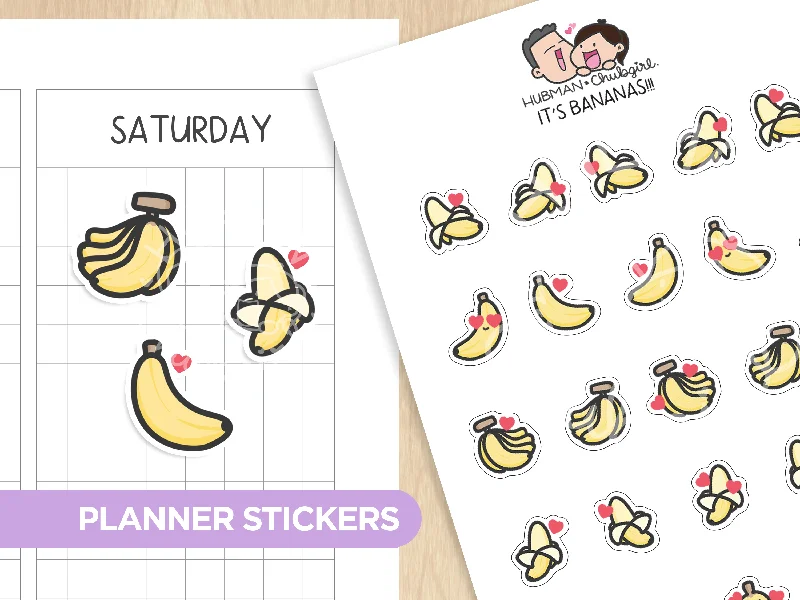 - Summer pet ice matIt's bananas Planner Stickers