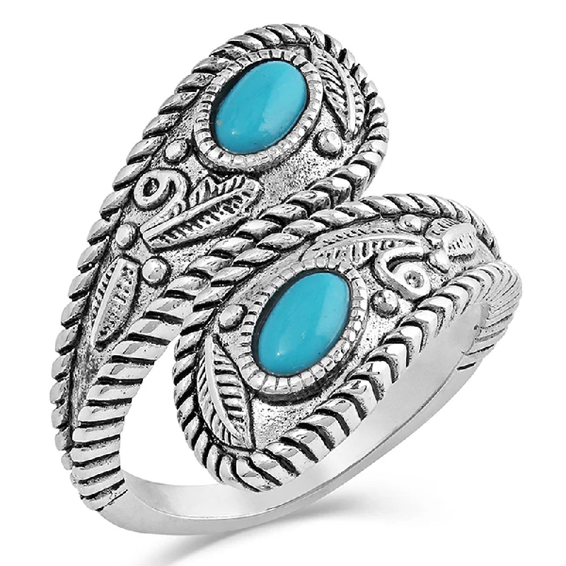 - Winter dog thick down jacketBalancing The Whole Turquoise Open Ring