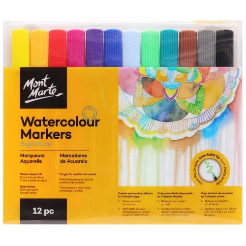 - Dog disposable foam shower gelMont Marte Signature Watercolour - Marker