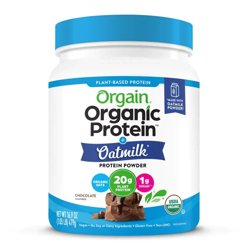 Pet ProductsOrgain Protein Oat Milk Powder Chocolate Organic 16.9 OZ - Pack of 1