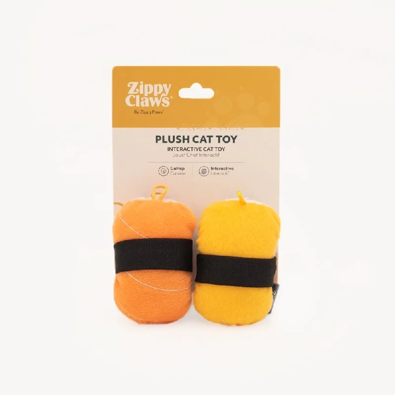 - Pregnant cat delivery room warming boxZippy Paws ZippyClaws NomNomz Cat Toy - Sushi