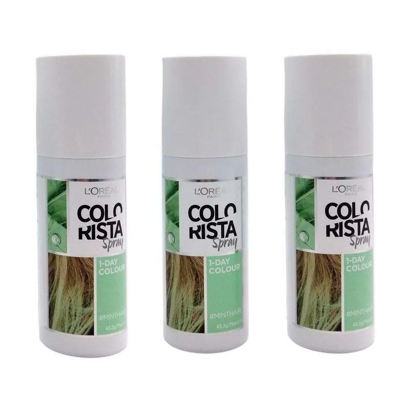 - Summer pet ice matLoreal Colorista Spray Hair Colour - Mint