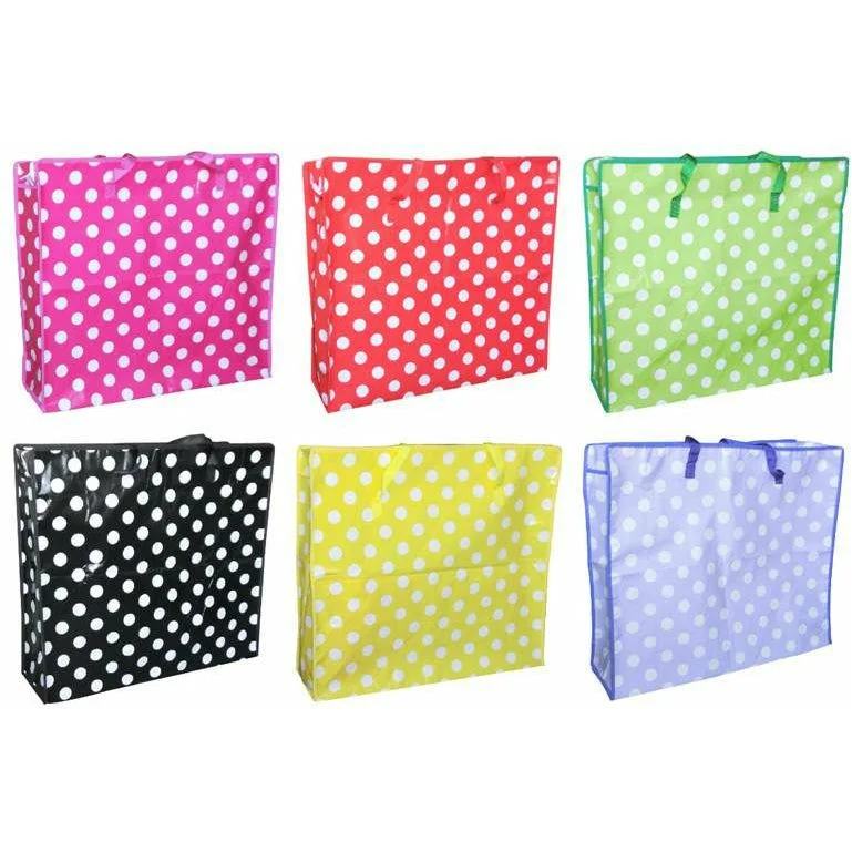 - Custom pet birthday cakeZip Up Packing Storage Bag - Extra Large Polka Dot