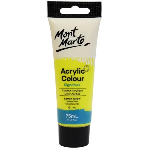 - Teething and chewing toys for puppiesMont Marte Signature Acrylic Paint - Lemon Yellow