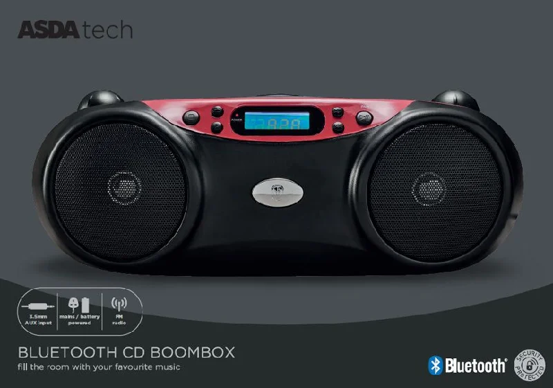  -Non-contact cat thermometerASDA Tech Buetooth CD Boombox