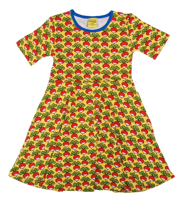 - Parrot climbing and standing wooden frameDuns Radish Lemon Chrome Short Sleeve Skater Dress