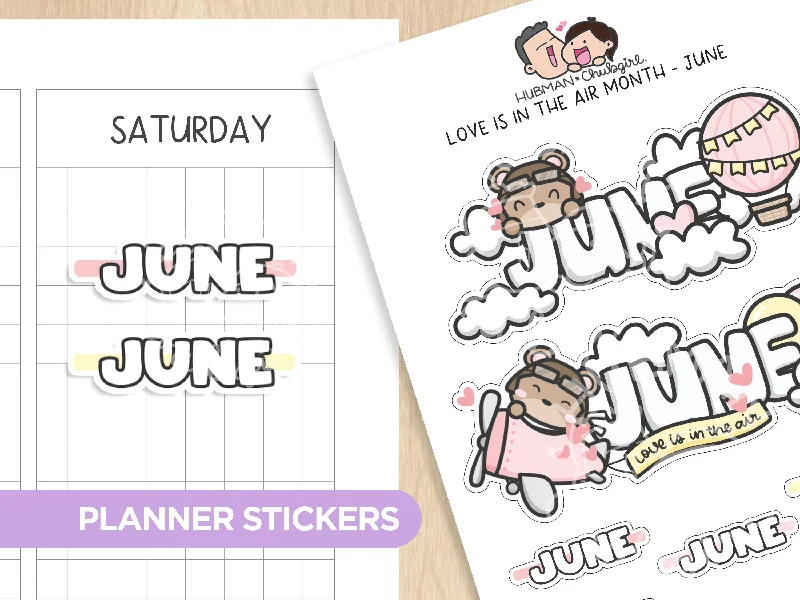 - Cat hair ball removal and hair removal creamLove is in the air Month - Planner Stickers