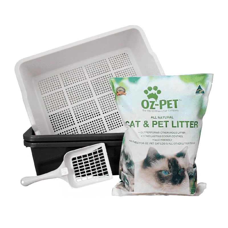 - Cat hair ball removal and hair removal creamOz-Pet Cat Loo Kit