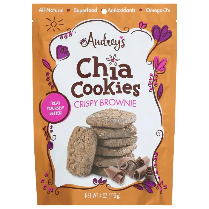 - Dog heart rate monitoring collarAudrey's - Cookie Crispy Brownie Chia, 4 Oz - Pack of 6