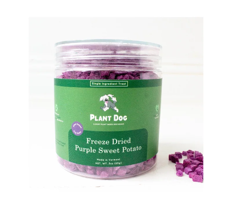 - Pet tear stain cleaning wipesPlant Dog Freeze Dried Purple Sweet Potato Supplement (3 OZ Box)