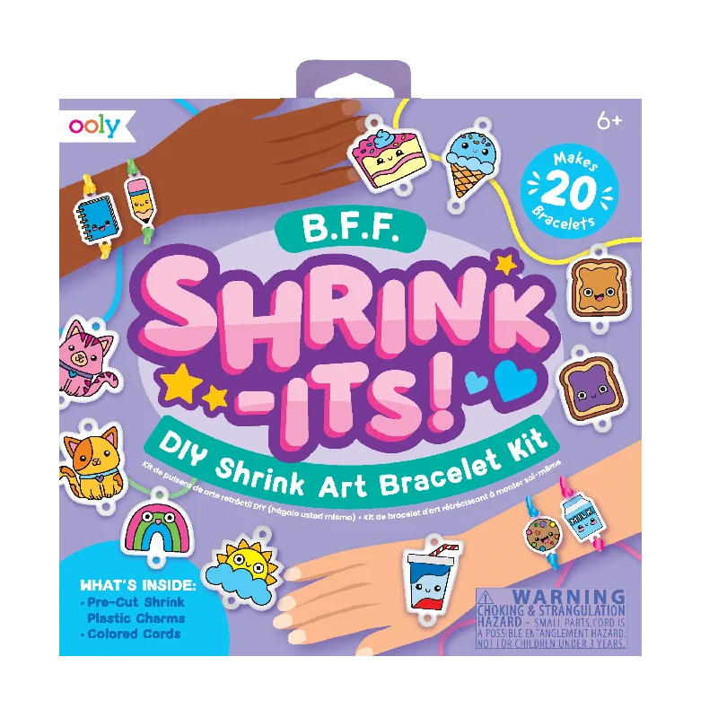 - ​​Christmas pet Christmas clothingShrink-its! DIY Shrink Art Bracelet Kit - BFF