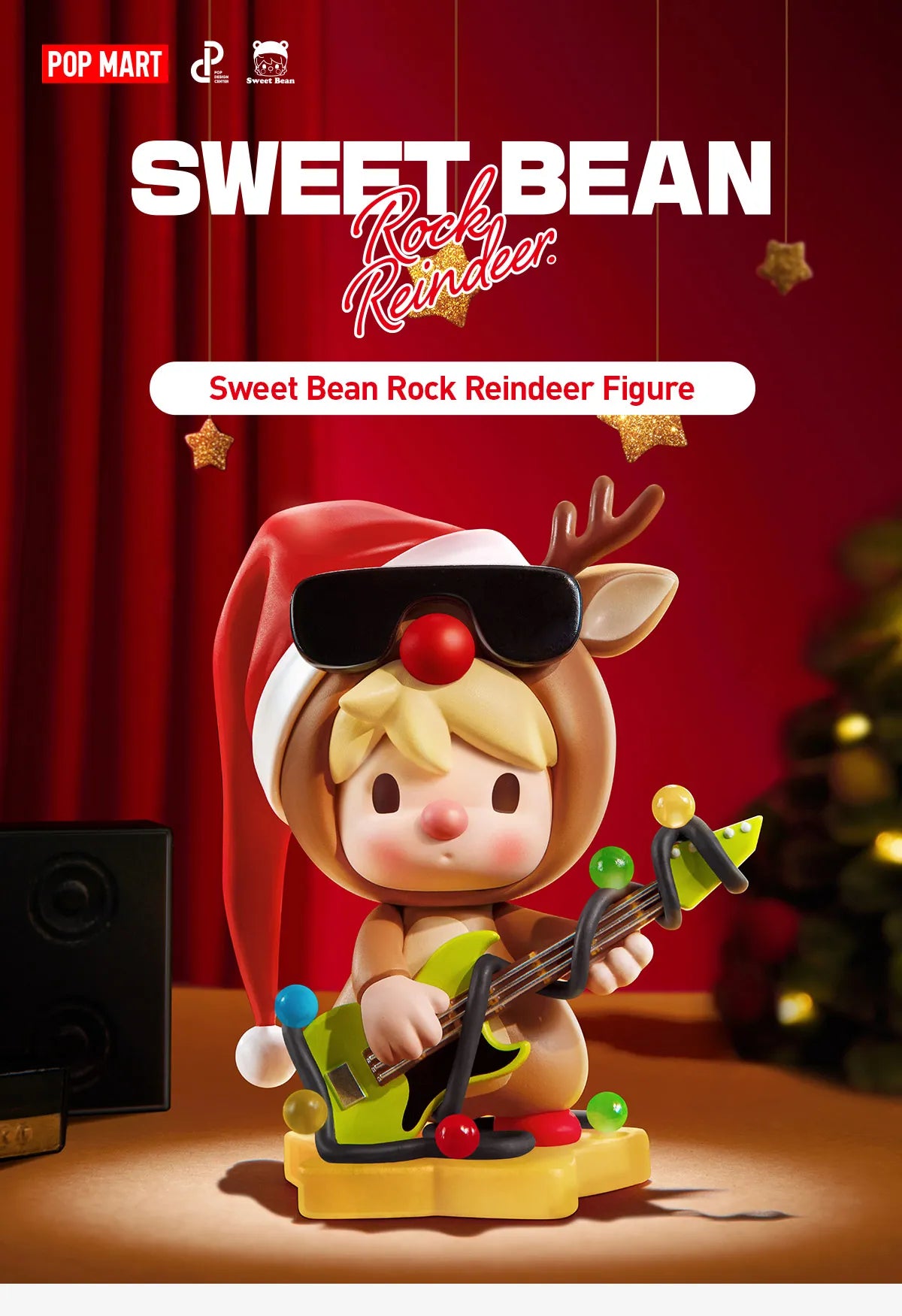 - ​​Pet toys under    yuanSweet Bean Rock Reindeer Figure