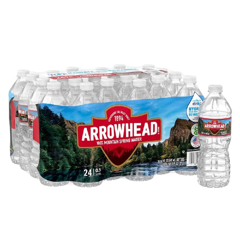 - Foldable and portable cat bagArrowhead - Spring Water, 16.9 fl oz