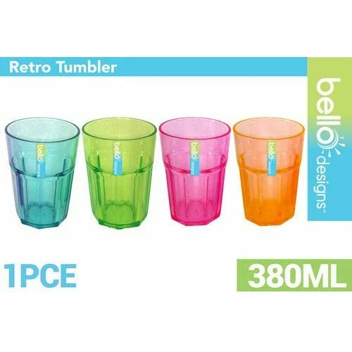  -Splash-proof food bowl AND Anti-choking slow food bowlTumbler - Retro