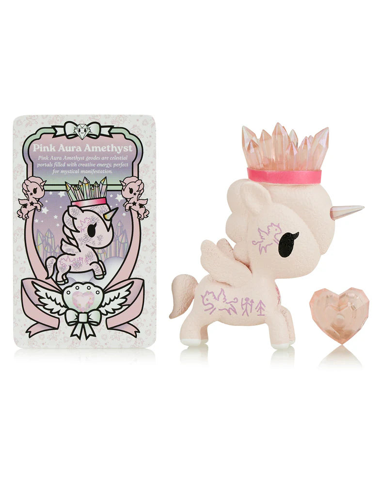 - ​​Christmas pet Christmas clothingPrecious Unicorno - Pink Aura Amethyst (Special Edition)